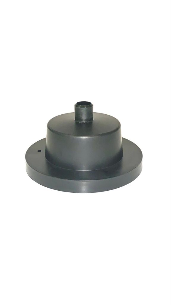 Uitlaatbeker met schroeven