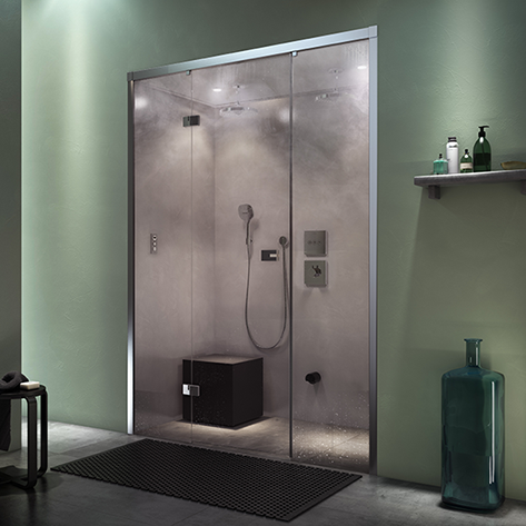 I-Shape Glass Cabine